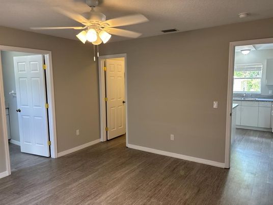 Empty room, Interior, Wood Texture Flooring