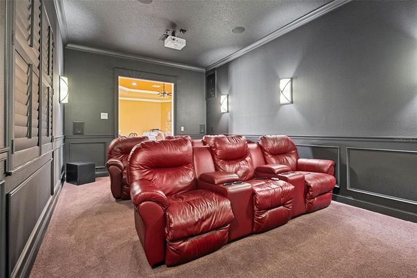 Home Theatre Room, Interior, Theatre Room