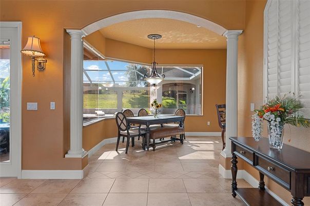 Dining room, Glass Ceilings, Interior, Pendant Lights, Sun Room