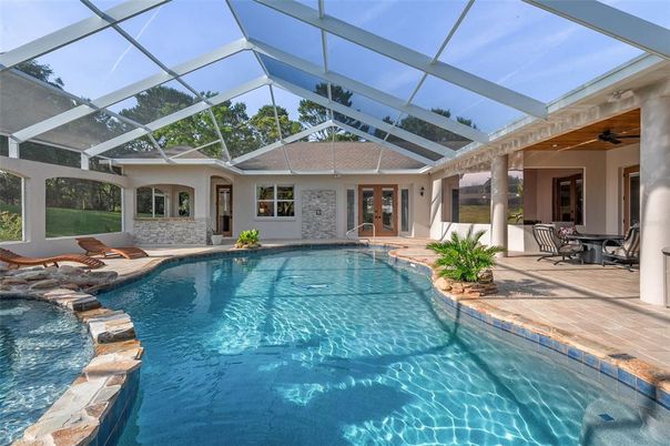 Glass Ceilings, Interior, Pool, Sun Room