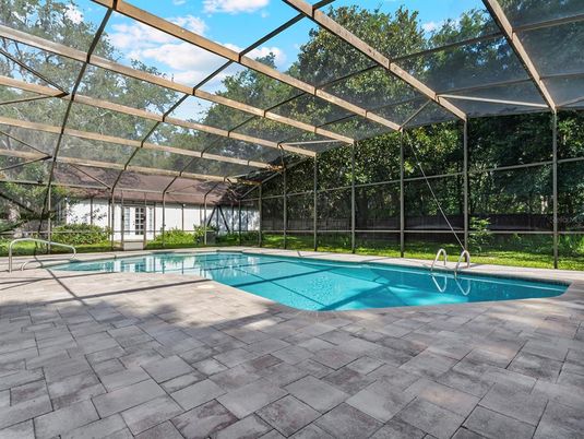 Glass Ceilings, Interior, Pool, Sun Room
