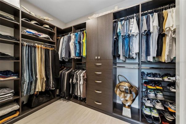 Interior, Walk-in Closets