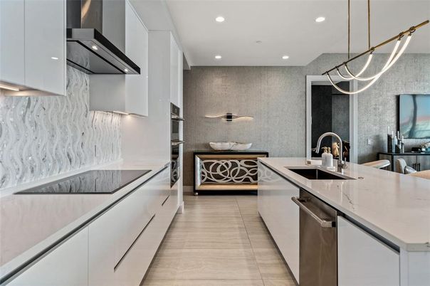 Interior, Kitchen, Pendant Lights, Recessed Lighting