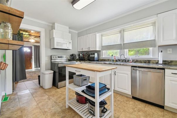 Interior, Kitchen, Stainless Steel Appliances