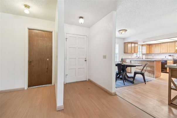 Dining room, Interior, Kitchen, Wood Texture Flooring