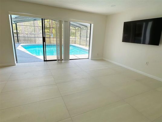 Empty room, Interior, Pool