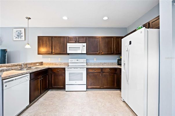 Interior, Kitchen, Pendant Lights, Recessed Lighting