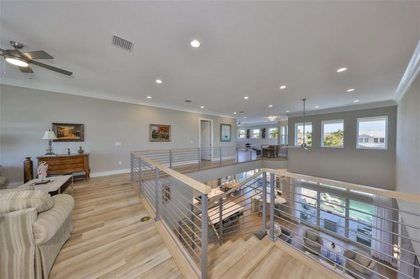 Interior, Recessed Lighting, Wood Texture Flooring