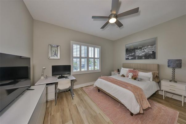 Bedroom, Home Office, Interior, Wood Texture Flooring