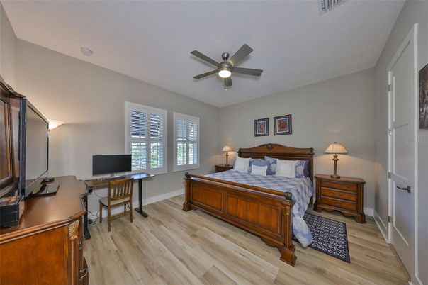 Bedroom, Home Office, Interior, Wood Texture Flooring