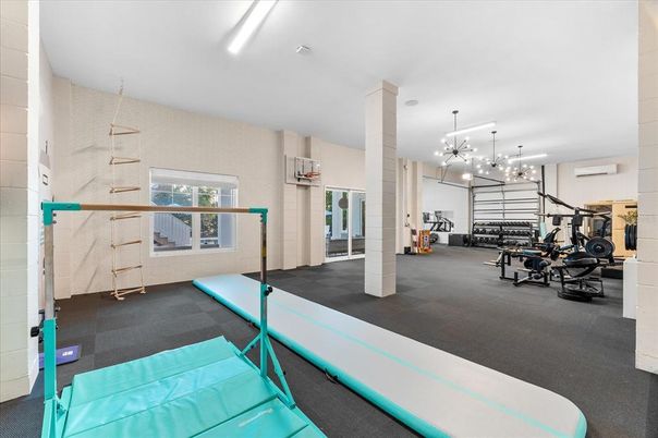 Fitness Equipment, Interior, Pendant Lights