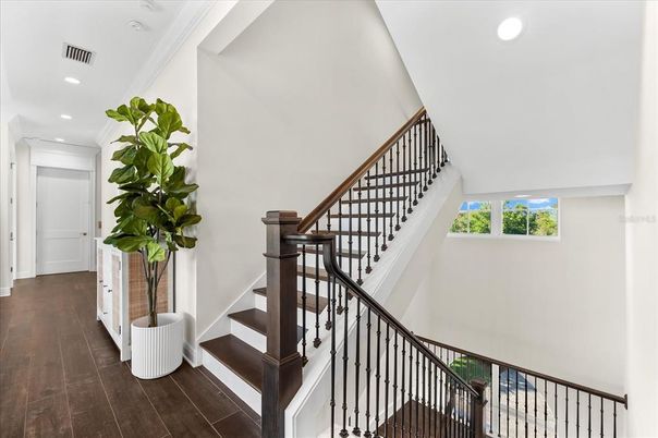 Interior, Recessed Lighting, Wood Texture Flooring