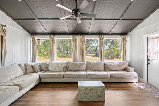 Interior, Living room, Sun Room, Wood Texture Flooring