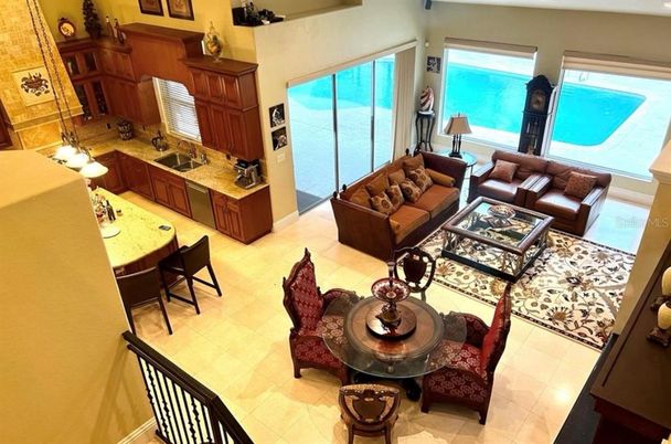 Dining room, Interior, Kitchen, Living room