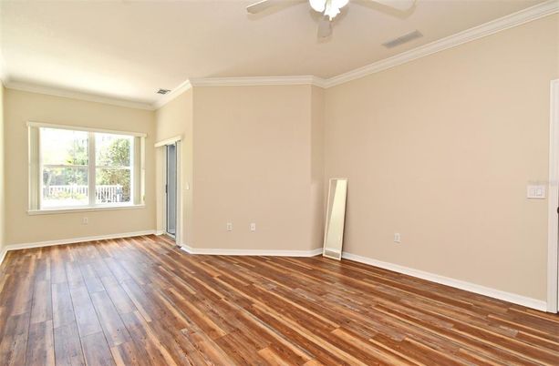 Empty room, Interior, Wood Texture Flooring