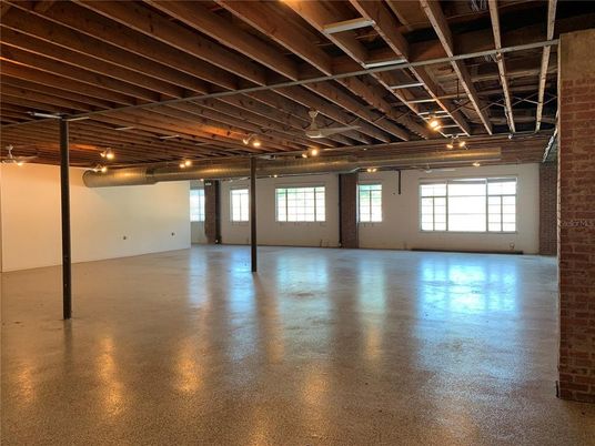 Empty room, Interior, Stone Walls, Wooden Beams