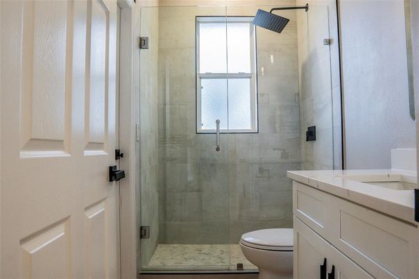 Bathroom, Glass Shower, Interior
