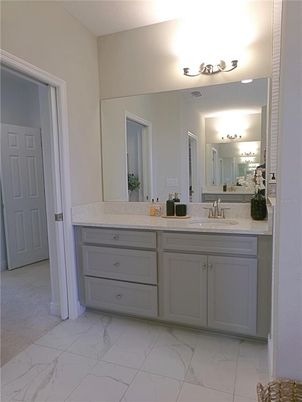 Bathroom, Dual Sink Vanities, Interior, Marble