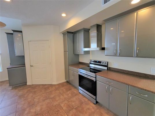 Interior, Kitchen, Recessed Lighting, Stainless Steel Appliances