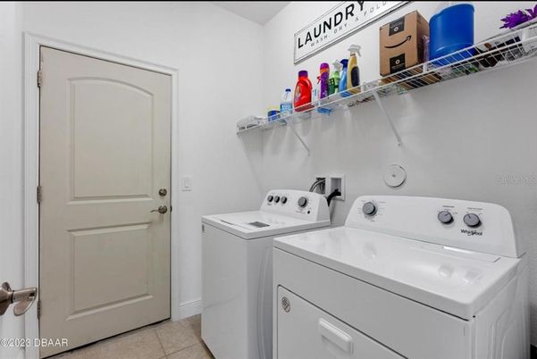 Interior, Washer