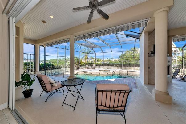 Glass Ceilings, Interior, Pool, Recessed Lighting, Sun Room