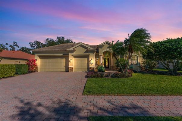 Attached, Backyard, Exterior, Facade, Mediterranean