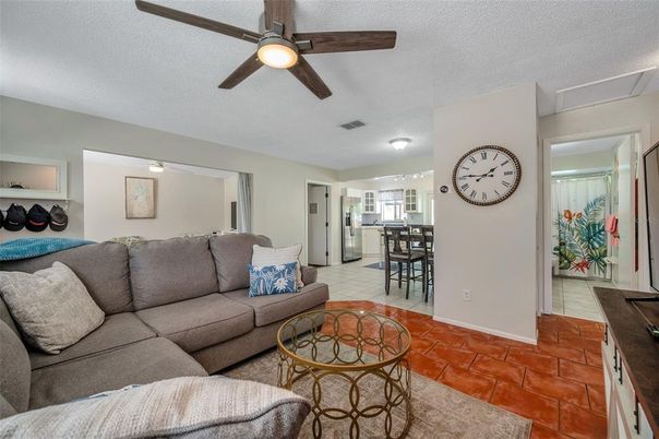 Interior, Kitchen, Living room