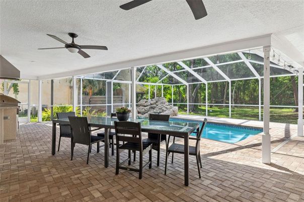 Dining room, Glass Ceilings, Interior, Pool, Sun Room