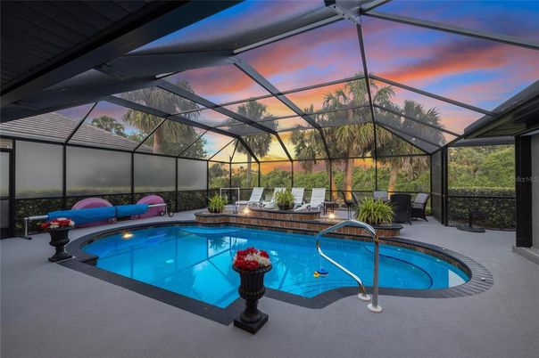 Glass Ceilings, Interior, Pool, Sun Room