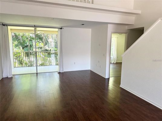 Empty room, Interior, Wood Texture Flooring