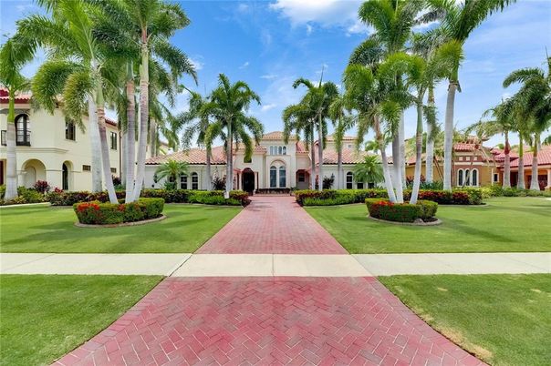 Backyard, Exterior, Facade, Spanish Mediterranean