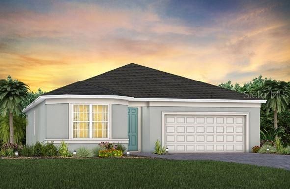 Attached, Exterior, Facade, Ranch
