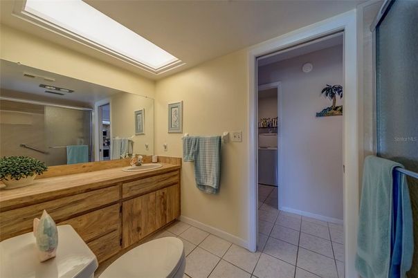 Bathroom, Dual Sink Vanities, Glass Shower, Interior