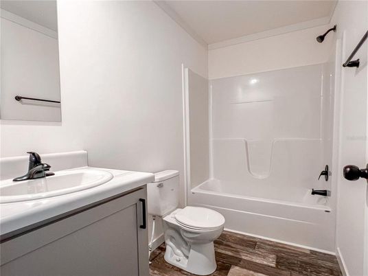Bathroom, Interior, Wood Texture Flooring