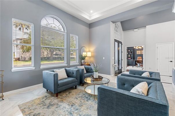 Interior, Living room, Marble, Recessed Lighting