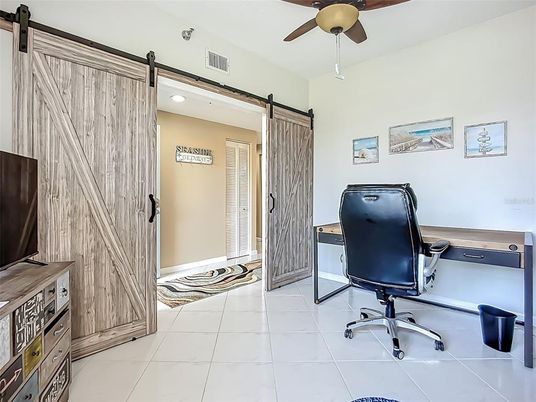 Home Office, Interior, Recessed Lighting
