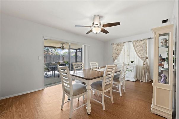 Dining room, Interior, Wood Texture Flooring