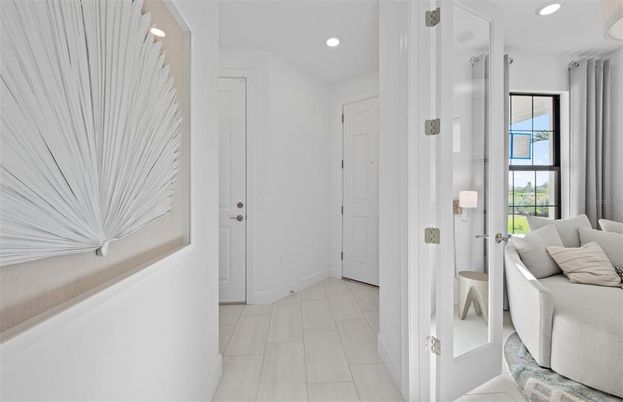 Bathroom, Interior, Recessed Lighting