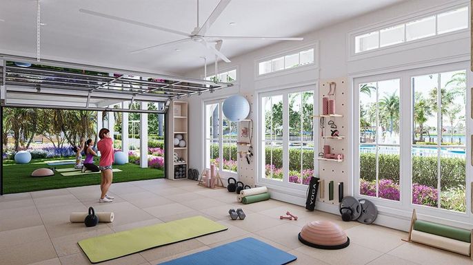 Fitness Equipment, Interior, Sun Room