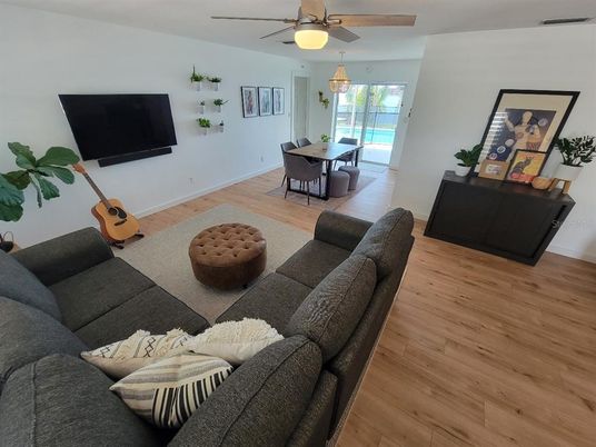 Dining room, Interior, Living room, Wood Texture Flooring