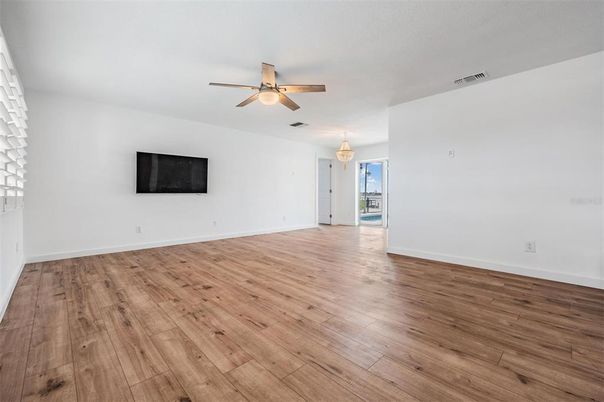 Empty room, Interior, Wood Texture Flooring