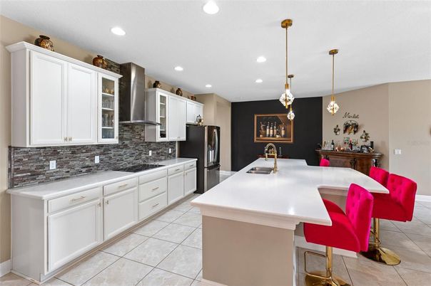 Interior, Kitchen, Pendant Lights, Recessed Lighting