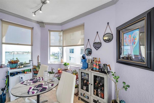 Dining room, Interior, Water