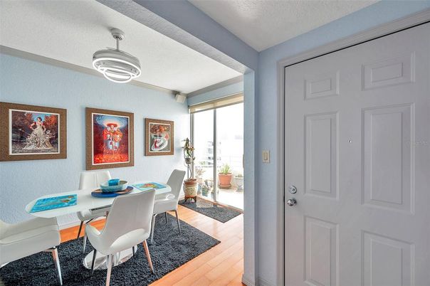 Dining room, Interior, Wood Texture Flooring