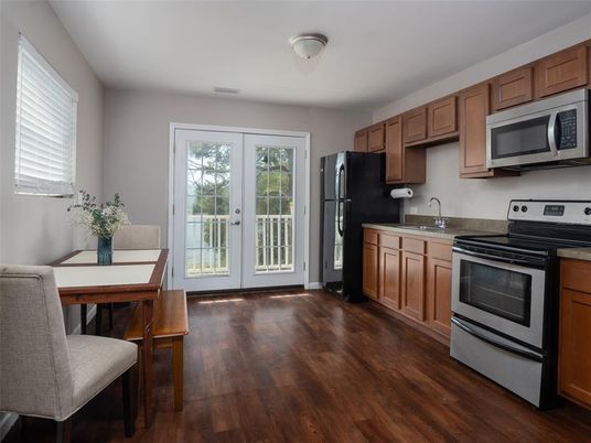 Dining room, Interior, Kitchen, Wood Texture Flooring