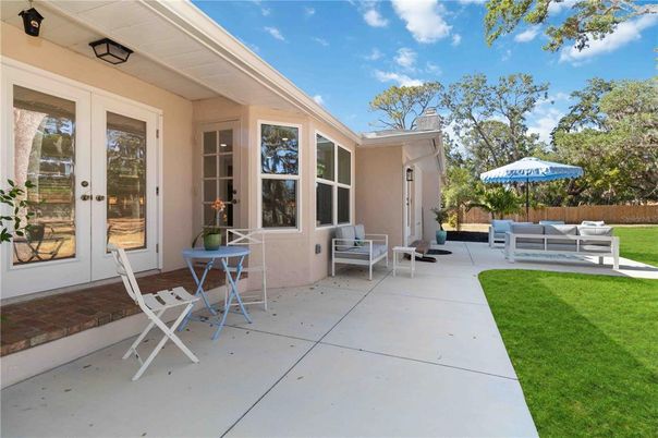 Backyard, Exterior