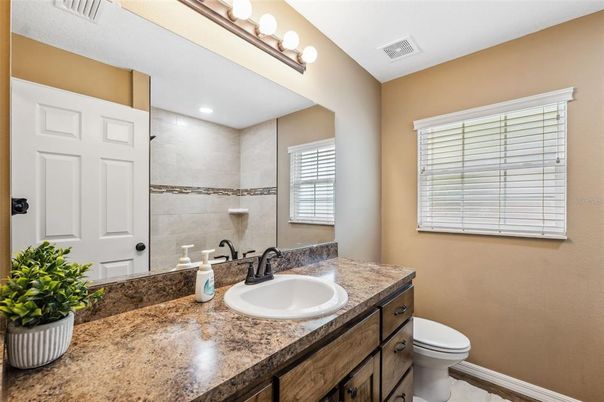 Bathroom, Interior, Recessed Lighting