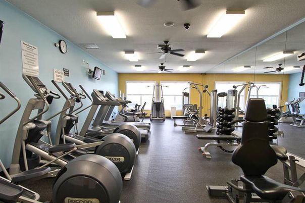 Fitness Equipment, Gym, Interior