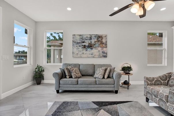 Interior, Marble, Recessed Lighting