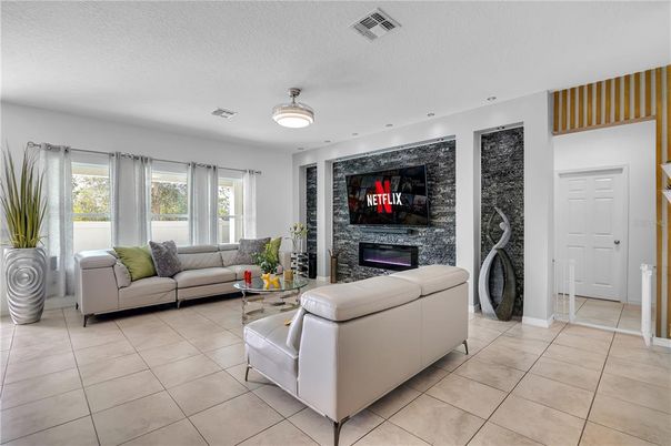 Fireplace, Interior, Living room